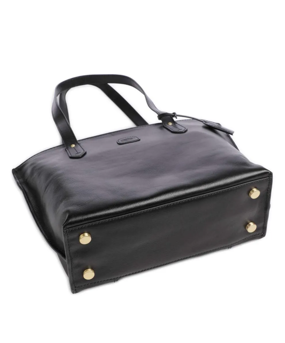 Volterra S Shopper Leder schwarz