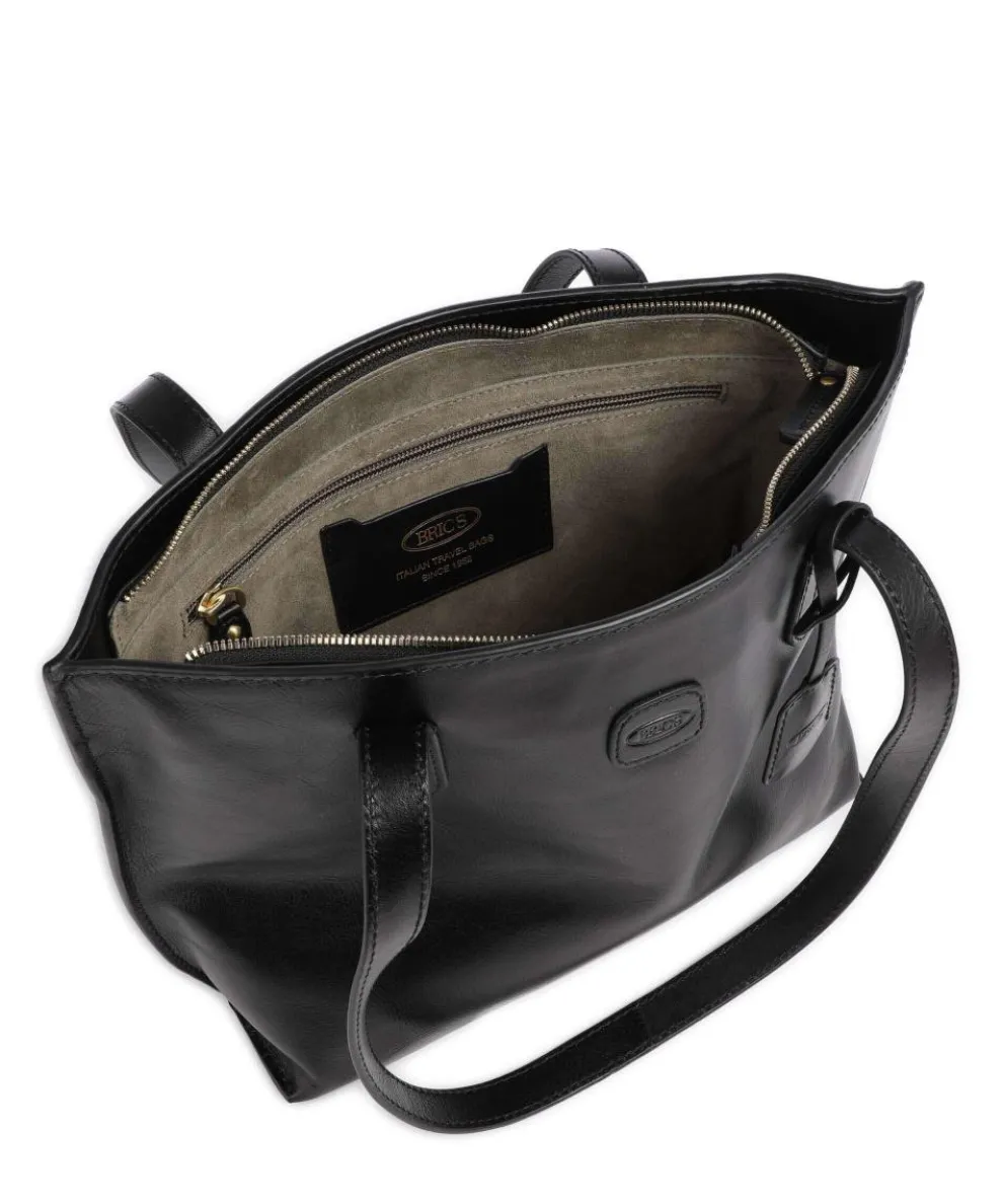 Volterra S Shopper Leder schwarz