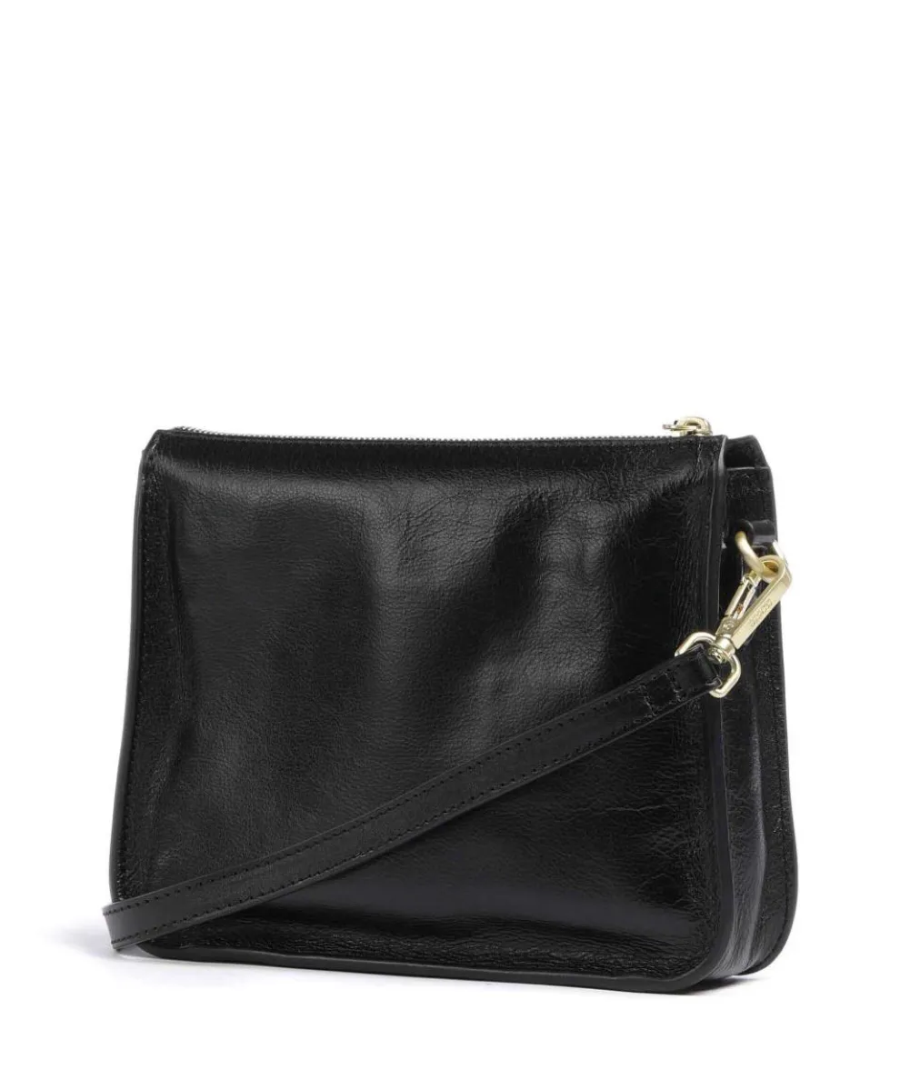 Volterra S Umhängetasche fein genarbtes Rindsleder schwarz