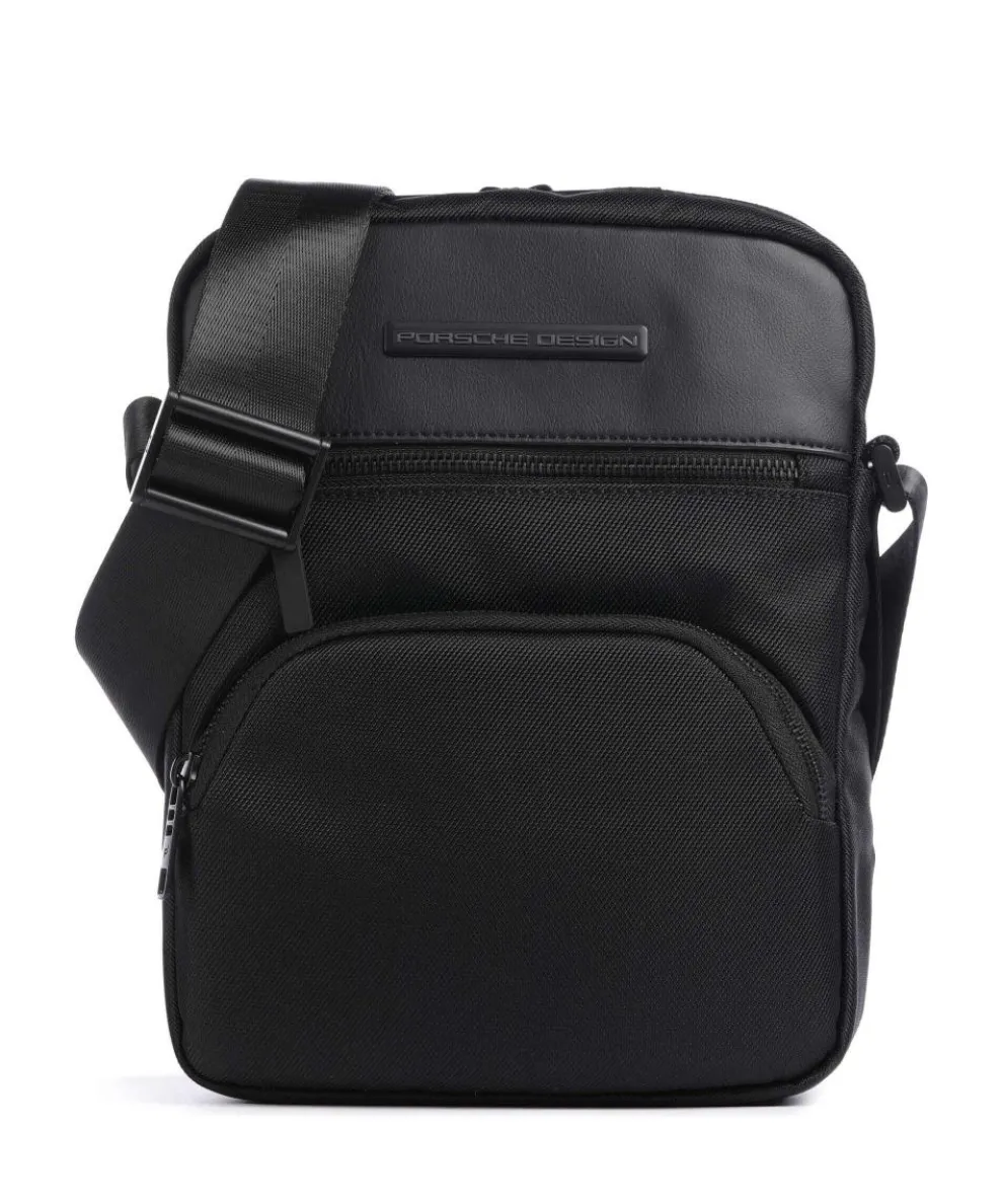 Voyager Umhängetasche Nylon schwarz