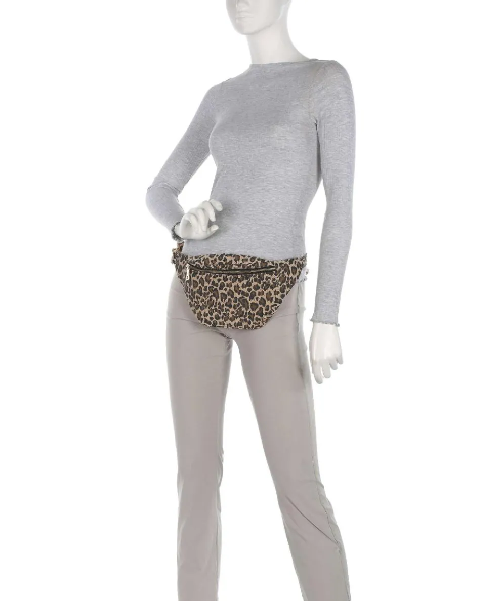 Fashion Favorites Gürteltasche weiches Rindsleder braun