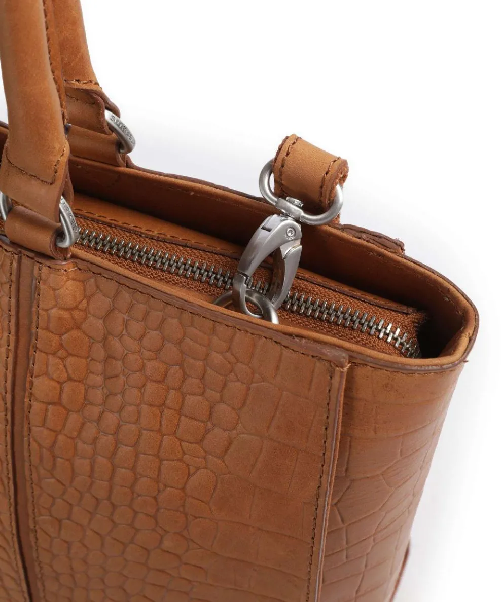 Cool Colbie Shopper 14″ geprägtes Leder braun