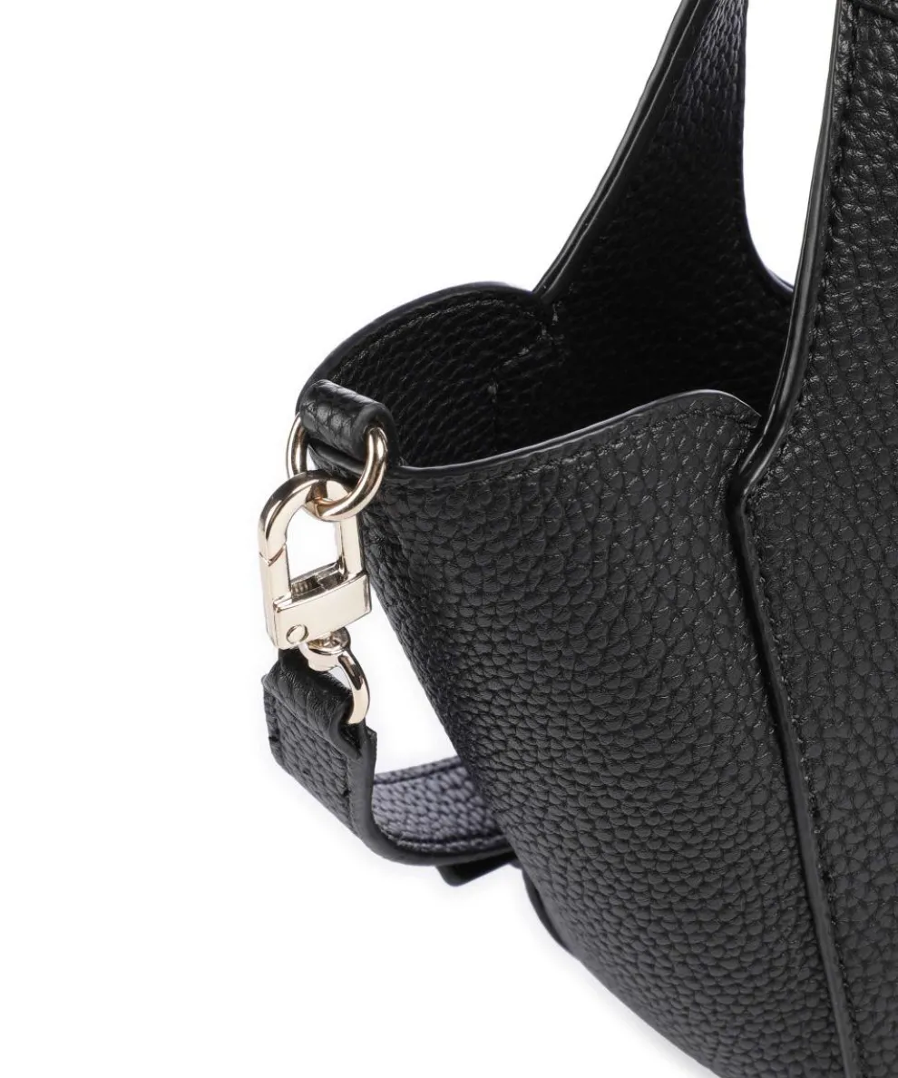 Helina Mini Handtasche Lederimitat schwarz