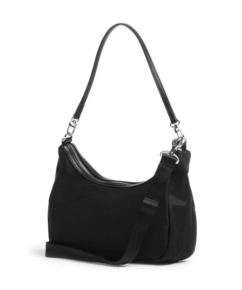 Hunter Schultertasche Nylon schwarz