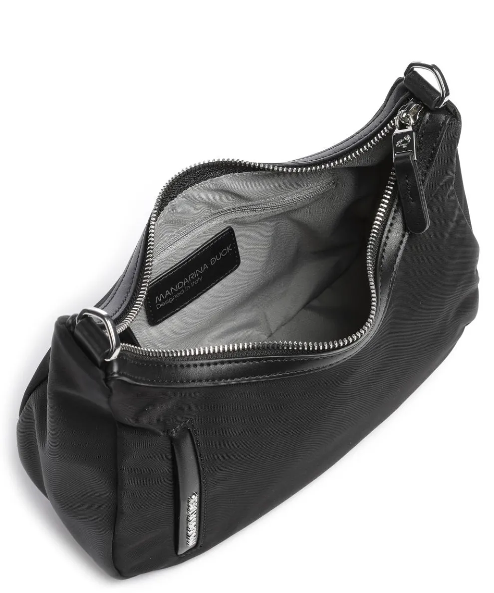 Hunter Schultertasche Nylon schwarz