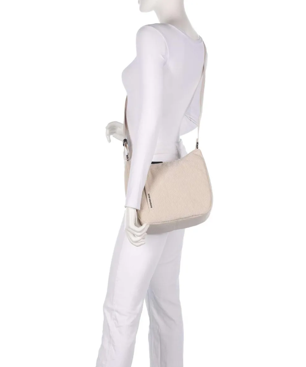 Hunter Velvet Umhängetasche Polyester creme