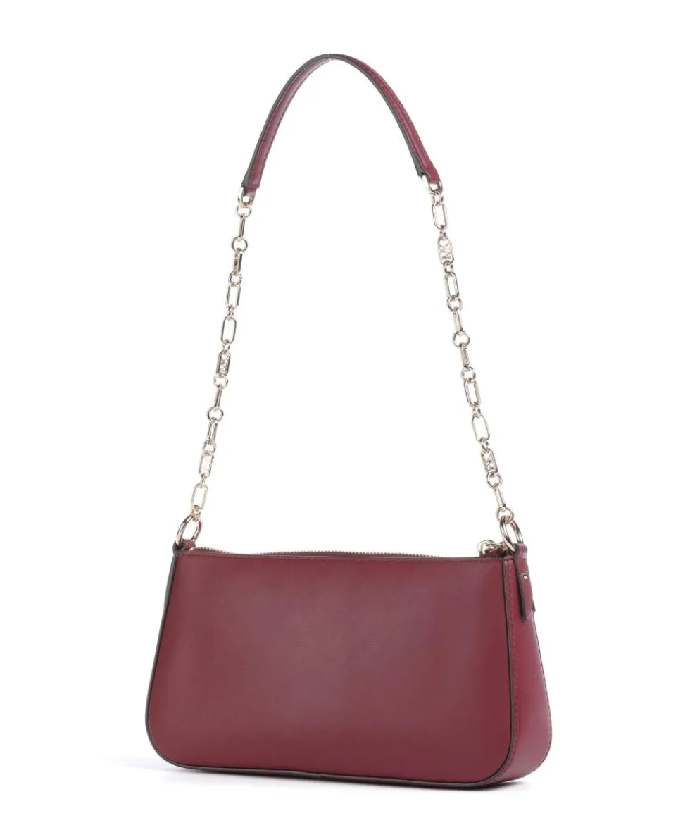 Empire Medium Schultertasche fein genarbtes Leder wein