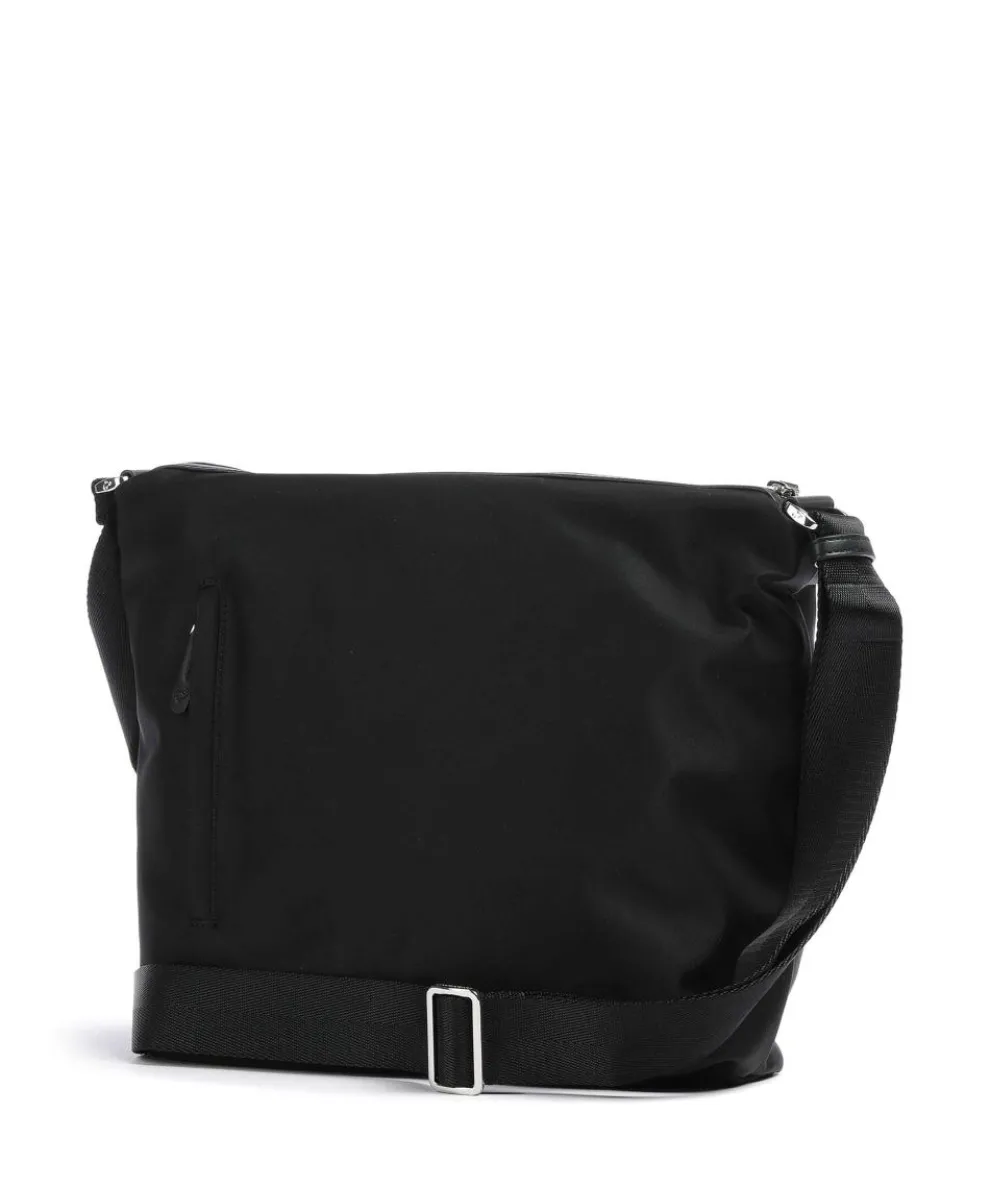 Hunter Schultertasche Polyester schwarz