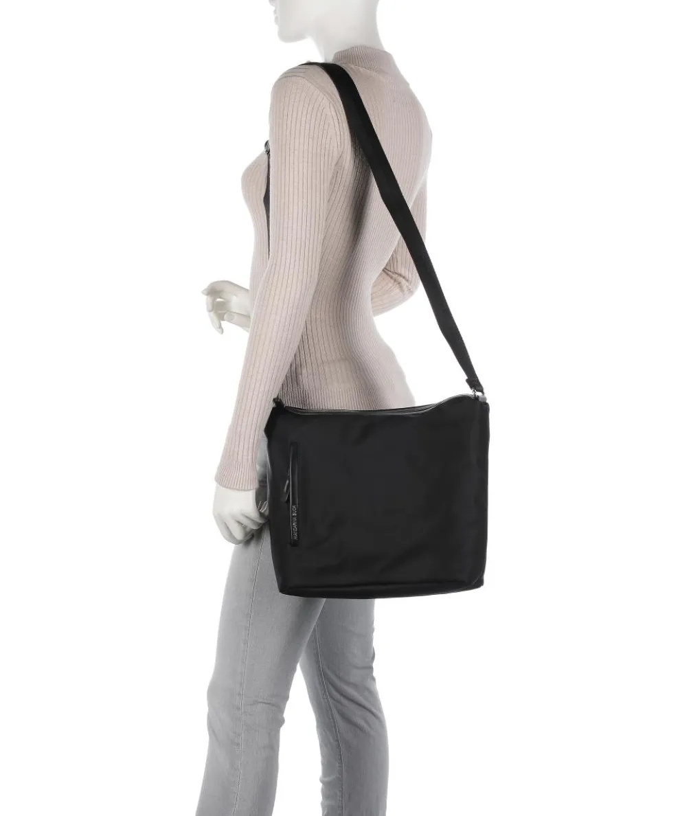 Hunter Schultertasche Polyester schwarz