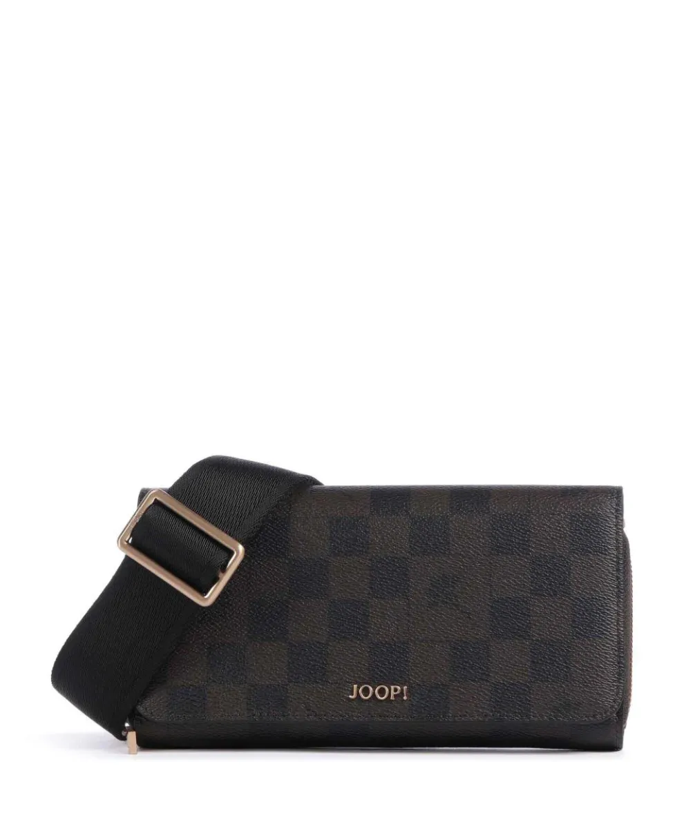 Cortina Piazza Leyli Umhängetasche Lederimitat dunkelbraun