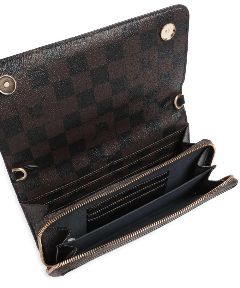 Cortina Piazza Leyli Umhängetasche Lederimitat dunkelbraun