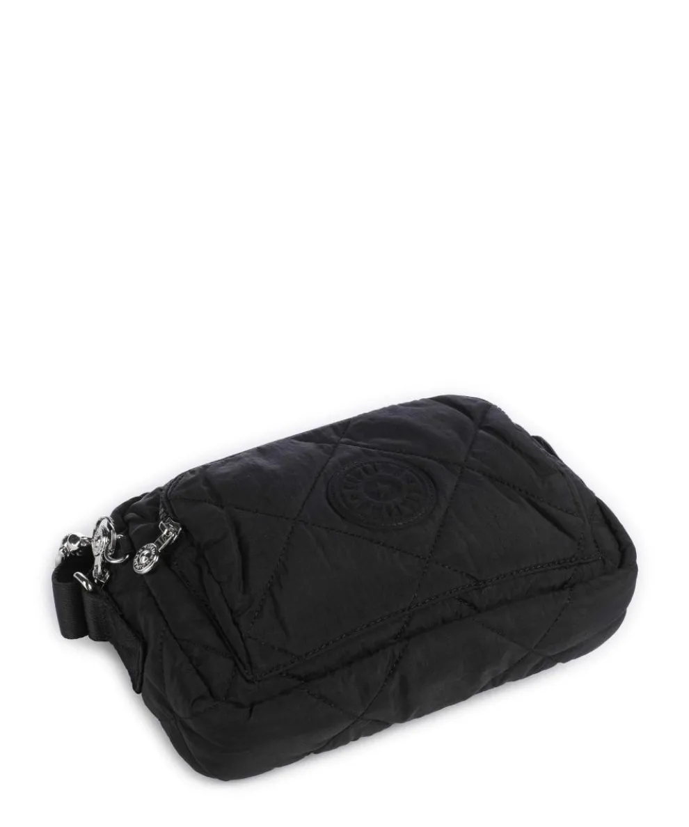 Crinkled Quilt Abanu M Zip Umhängetasche Polyamide schwarz