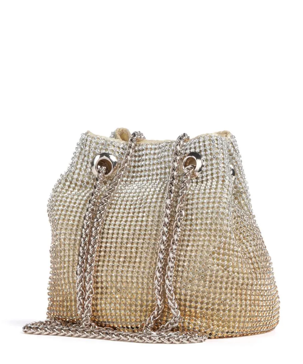 Zalina Schultertasche Aluminium gold