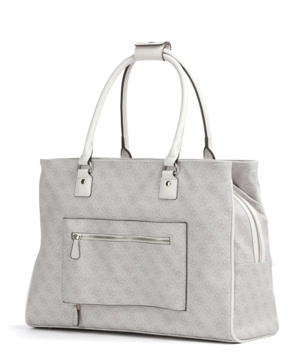 Jesco Shopper 16″ Lederimitat elfenbein