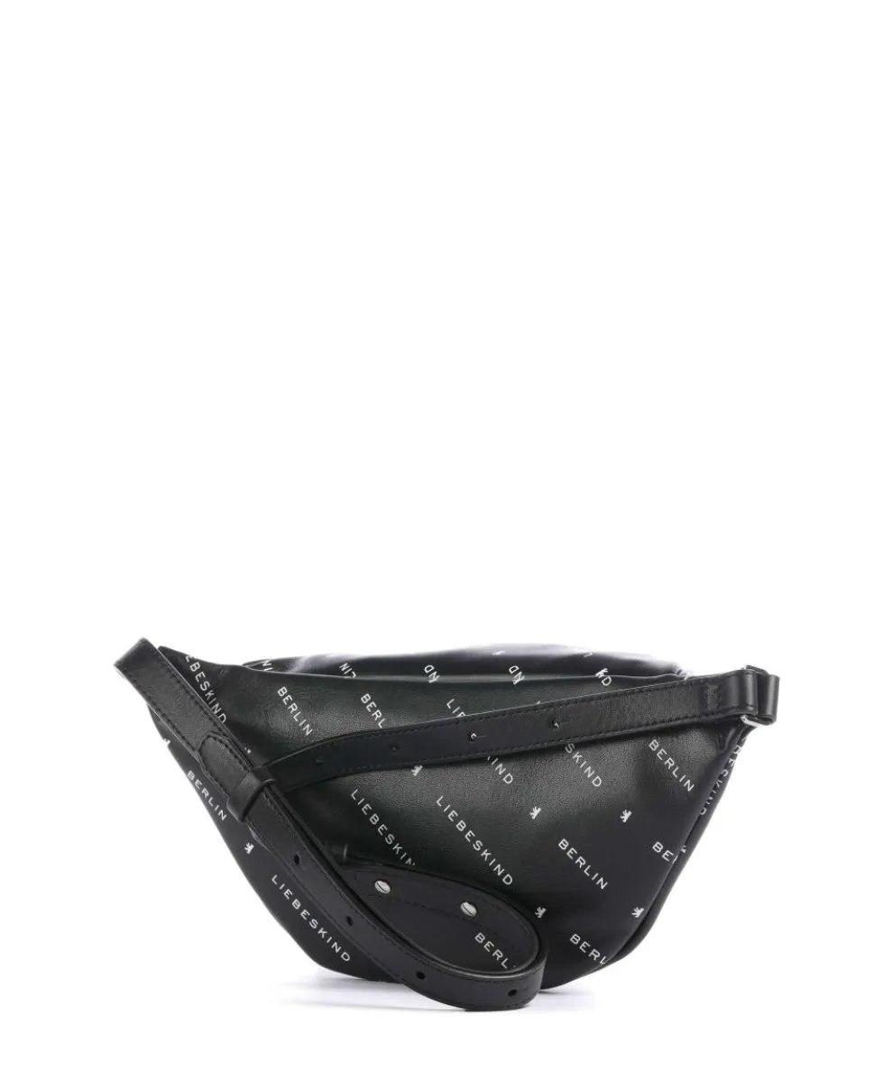 Monogram Soft Nappa M Gürteltasche fein genarbtes Leder schwarz