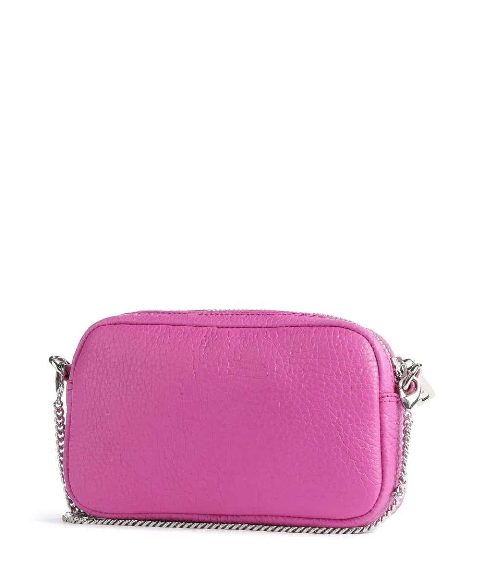 Studio Mimi Umhängetasche genarbtes Rindsleder pink