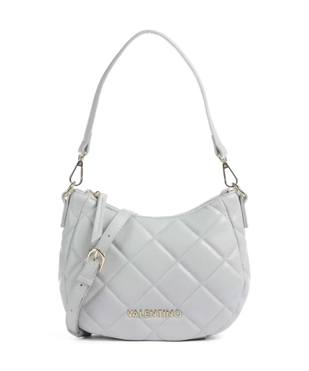 Ocarina Schultertasche Lederimitat hellgrau