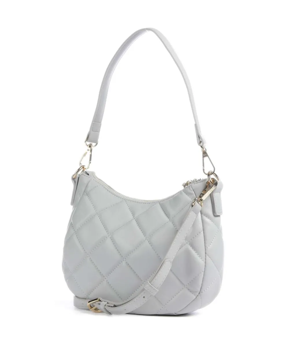 Ocarina Schultertasche Lederimitat hellgrau