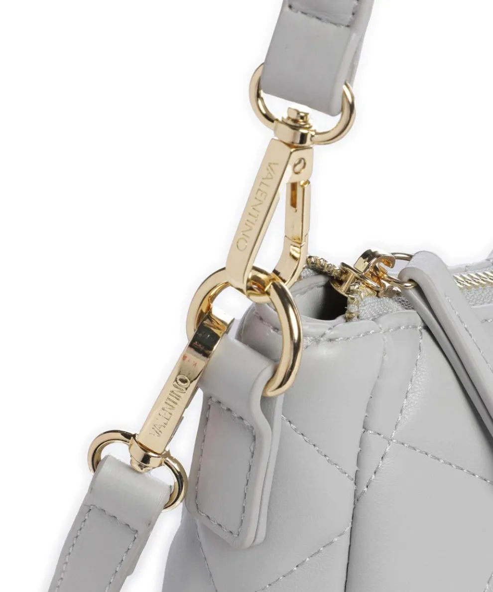 Ocarina Schultertasche Lederimitat hellgrau