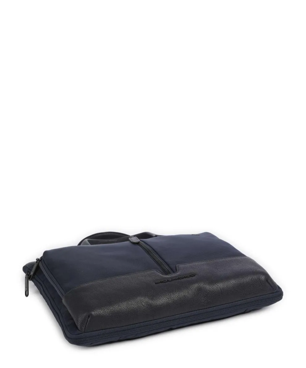 W138 Aktentasche 14″ recyceltes Polyester dunkelblau