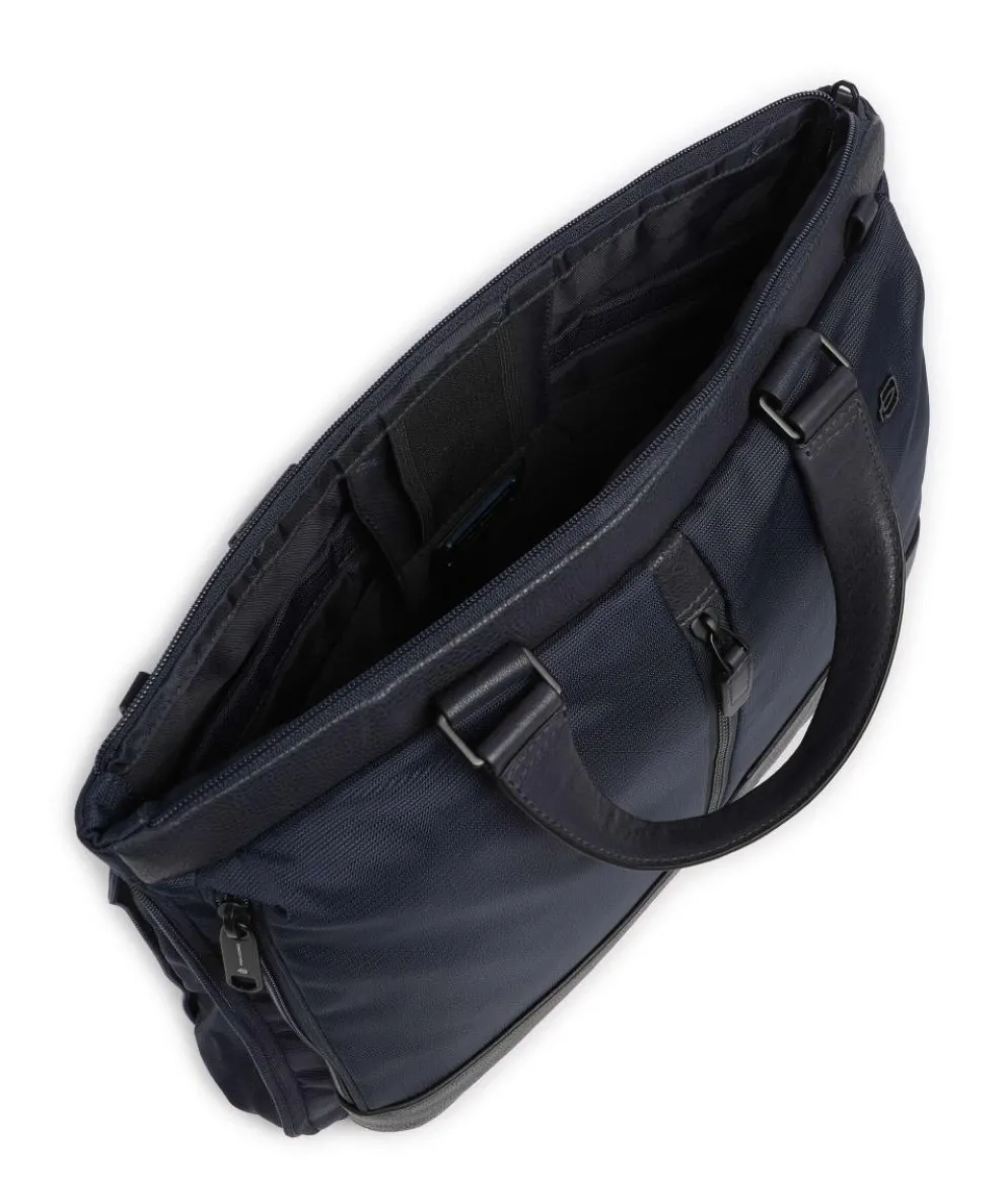 W138 Aktentasche 14″ recyceltes Polyester dunkelblau