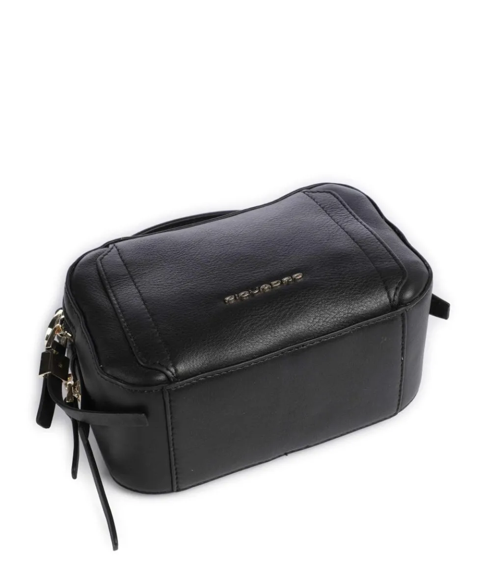 W92 Umhängetasche fein genarbtes Rindsleder schwarz