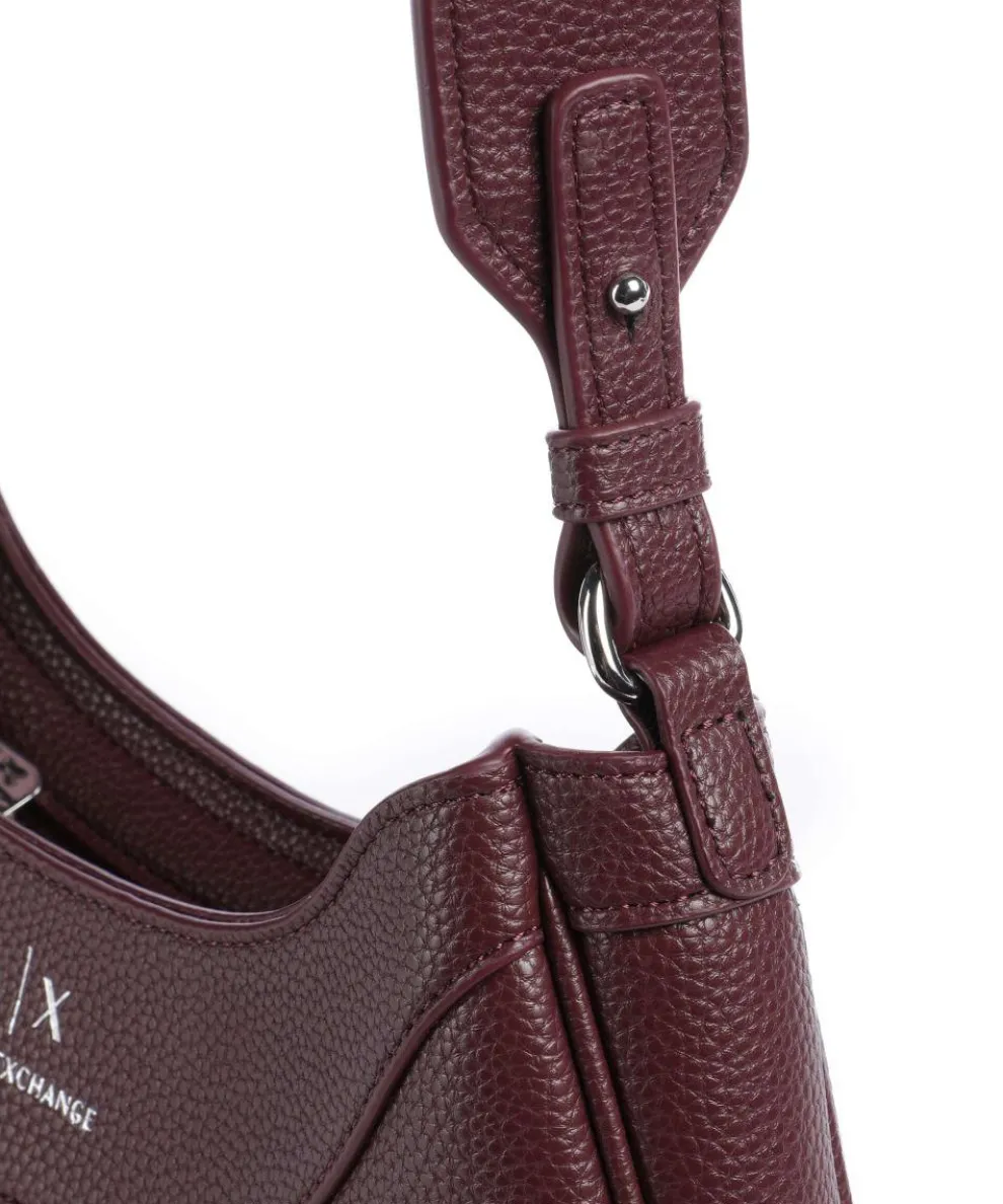 Wave S Umhängetasche Lederimitat wein