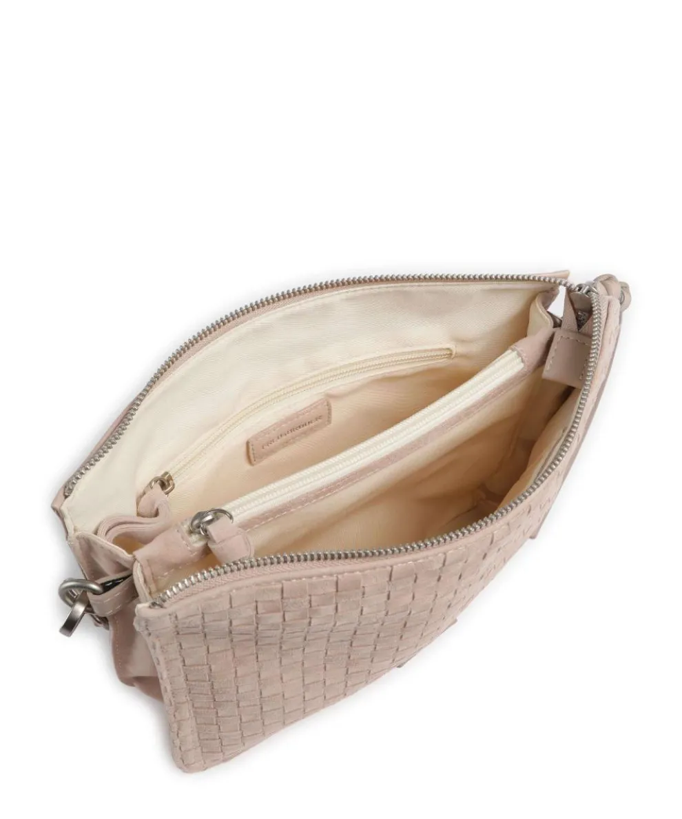 Weave Harmony Schultertasche Schafsleder nude