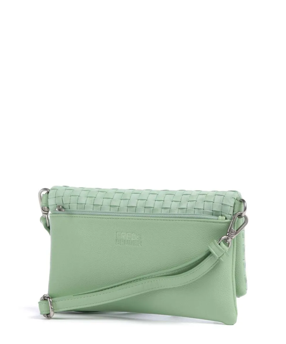 Weave Harmony Umhängetasche Schafsleder mintgrün