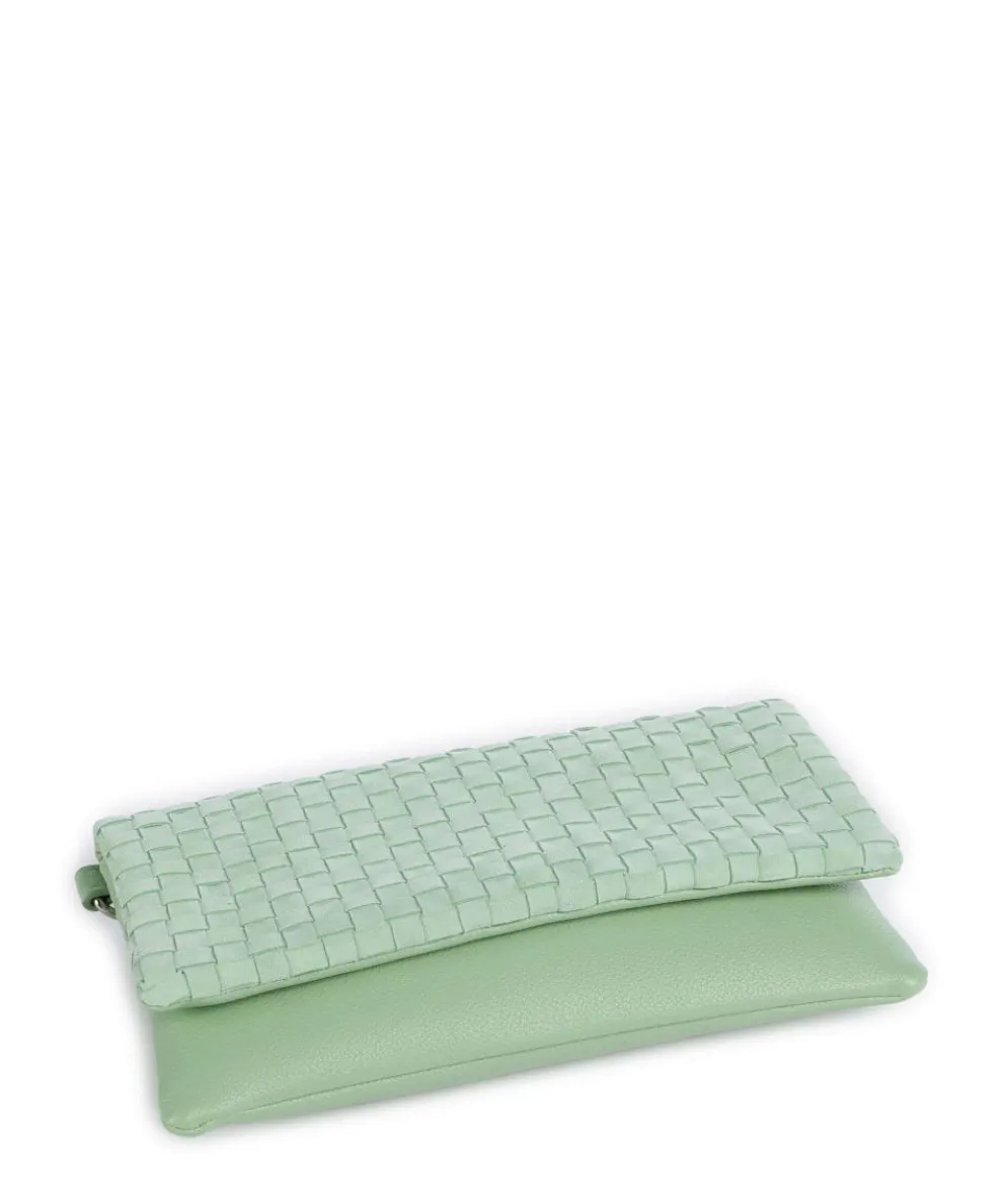 Weave Harmony Umhängetasche Schafsleder mintgrün