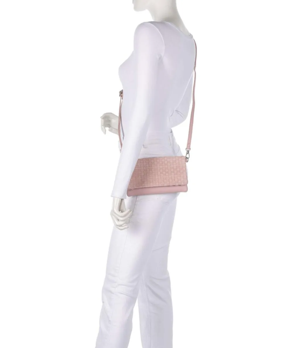 Weave Harmony Umhängetasche Schafsleder rosa