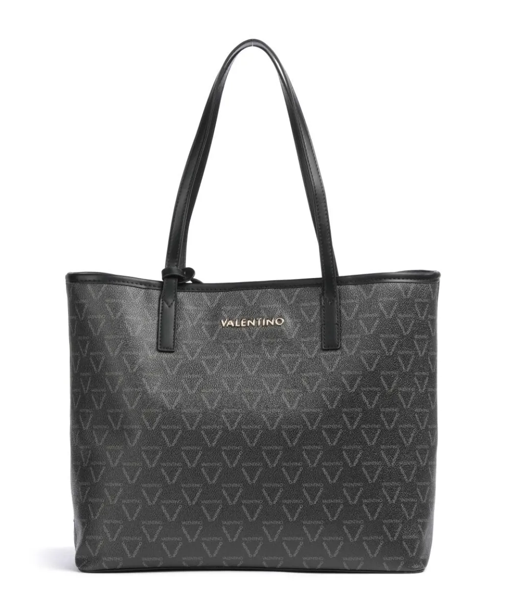 Lady Re Shopper Lederimitat schwarz