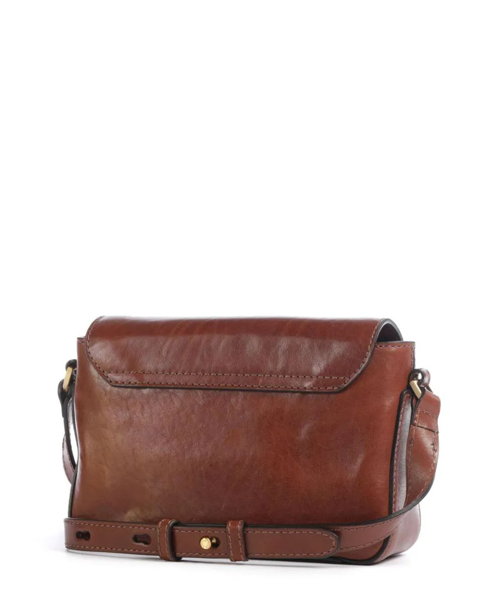 Iolanda Umhängetasche fein genarbtes Rindsleder braun