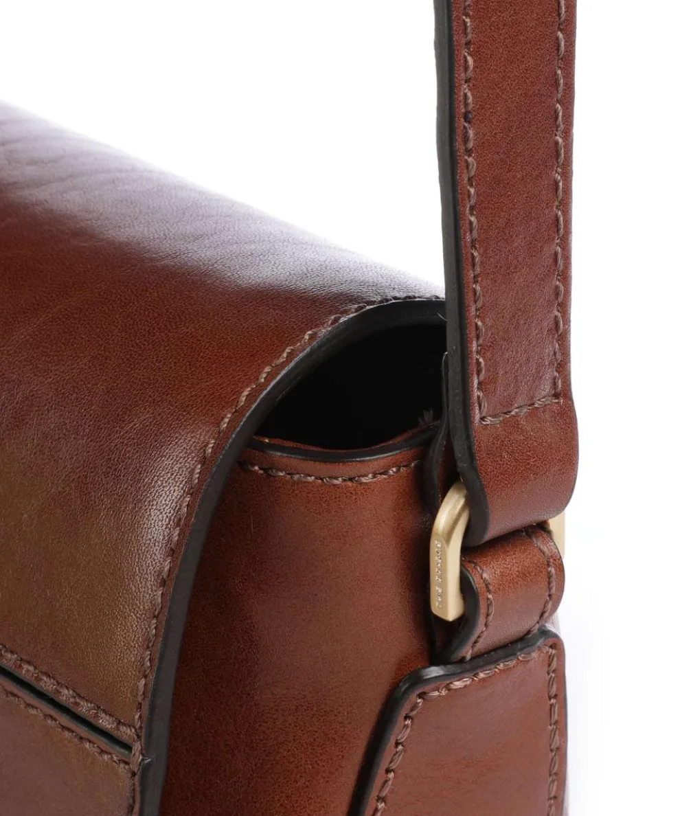 Iolanda Umhängetasche fein genarbtes Rindsleder braun