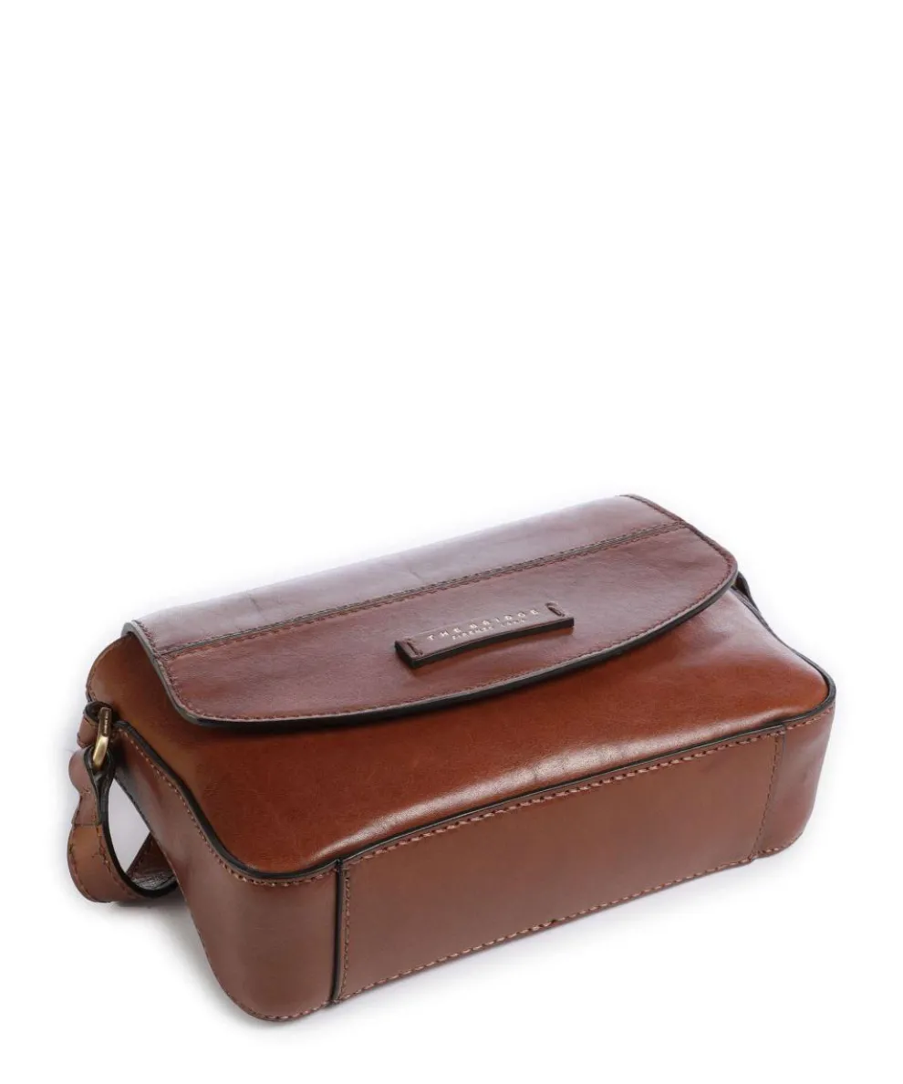 Iolanda Umhängetasche fein genarbtes Rindsleder braun