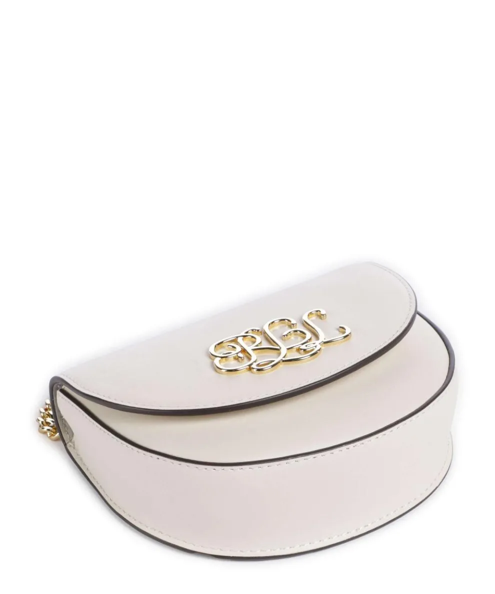 Witley Small Umhängetasche fein genarbtes Rindsleder weiß