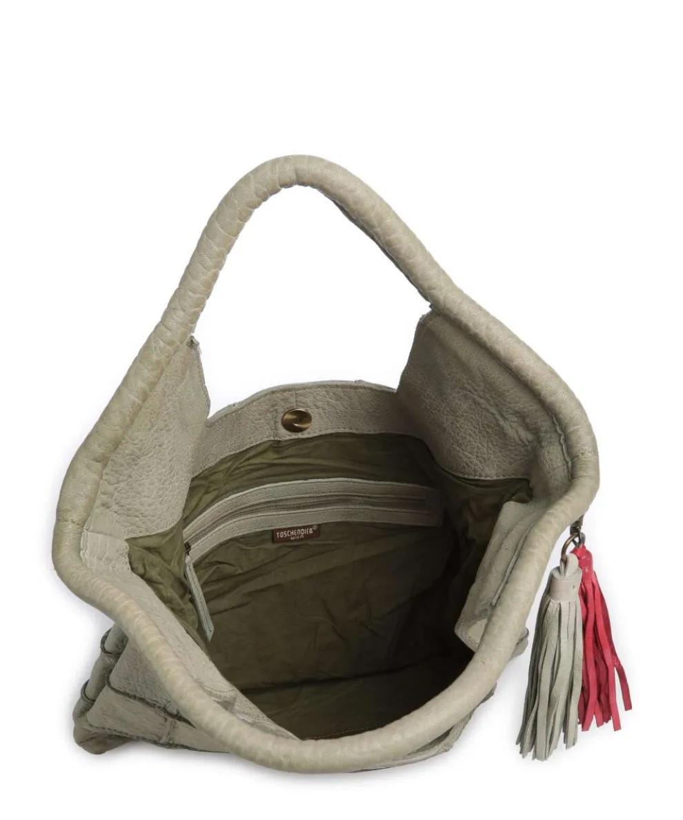 Malvengasse 1 Shopper Schafsleder grün