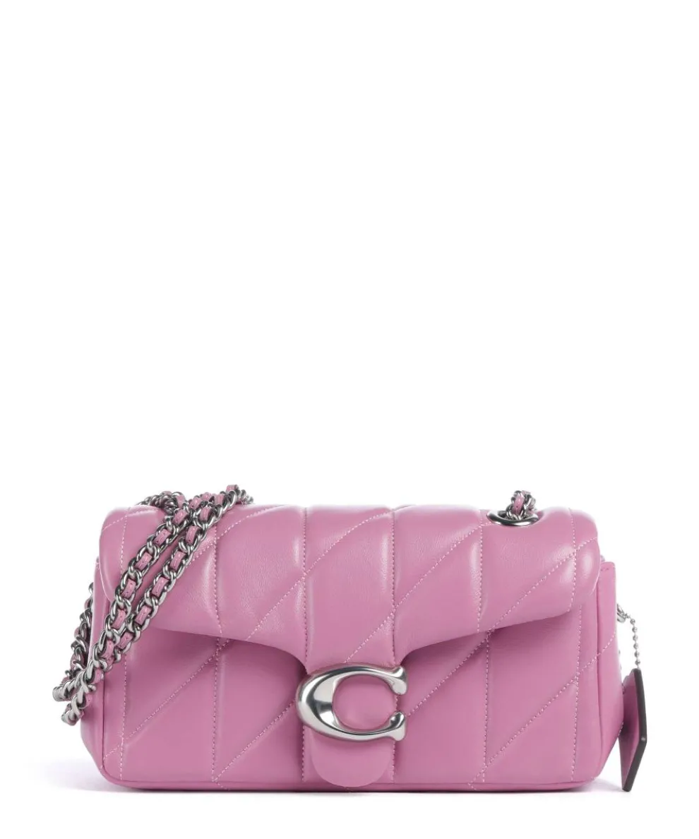 Tabby 20 Schultertasche fein genarbtes Leder fuchsia