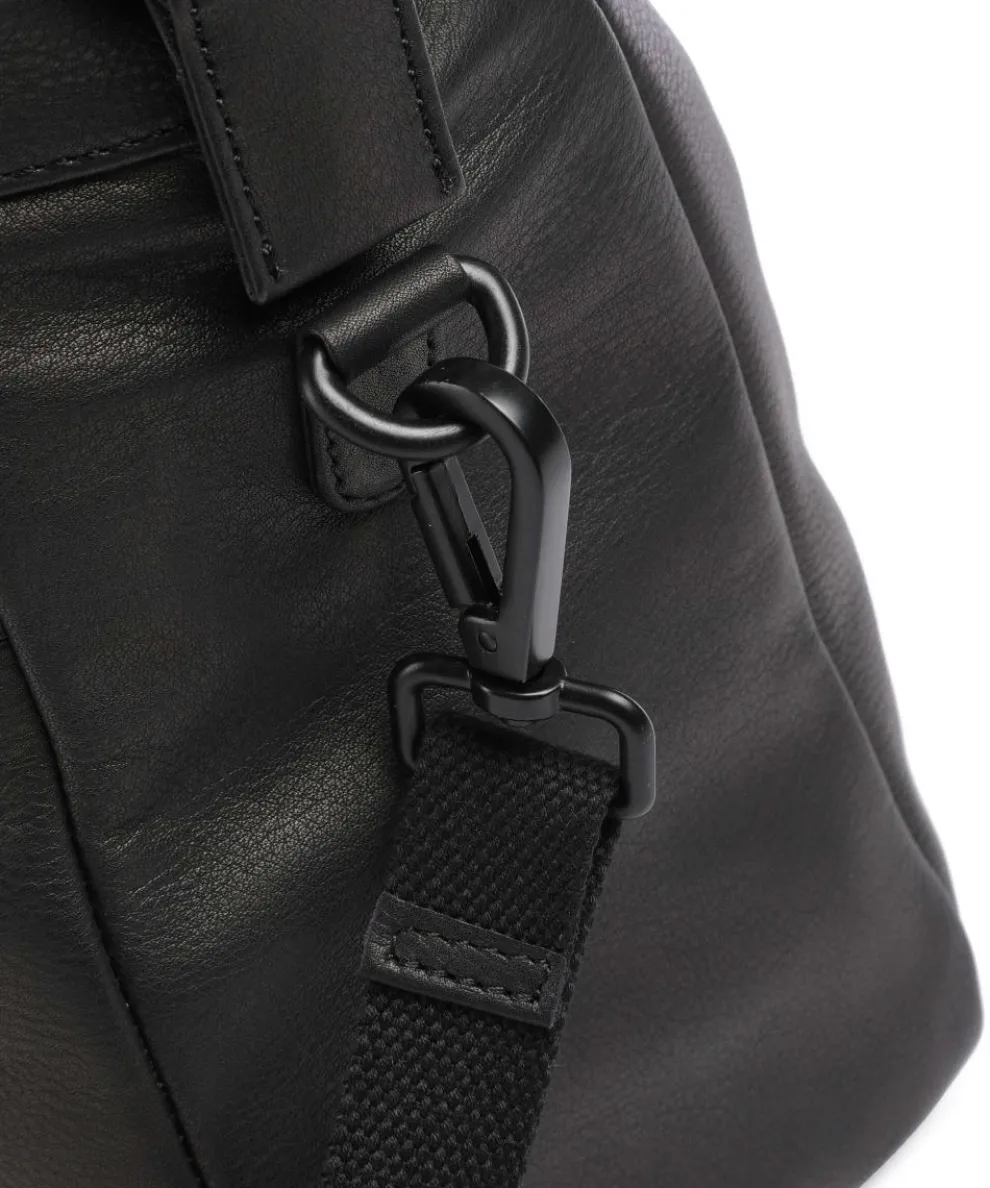 4Seasons Celia Handtasche genarbtes Leder schwarz