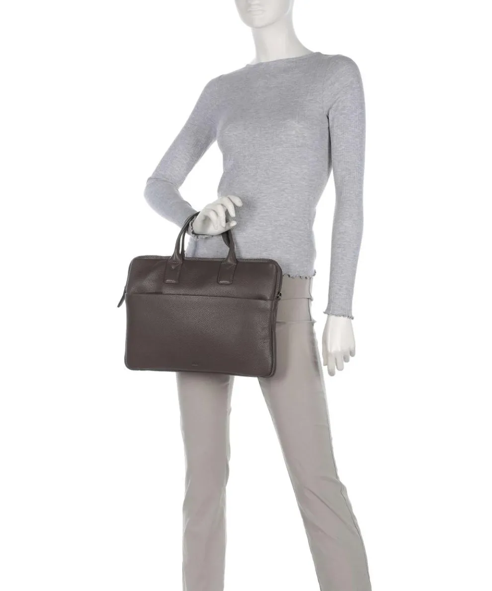 Wrap Aktentasche 14″ genarbtes Rindsleder mud