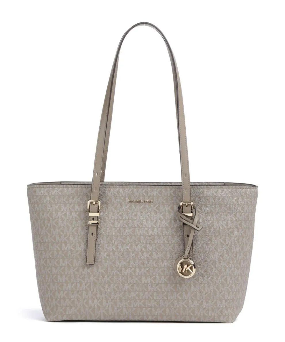 Quinn Medium Shopper Lederimitat taupe