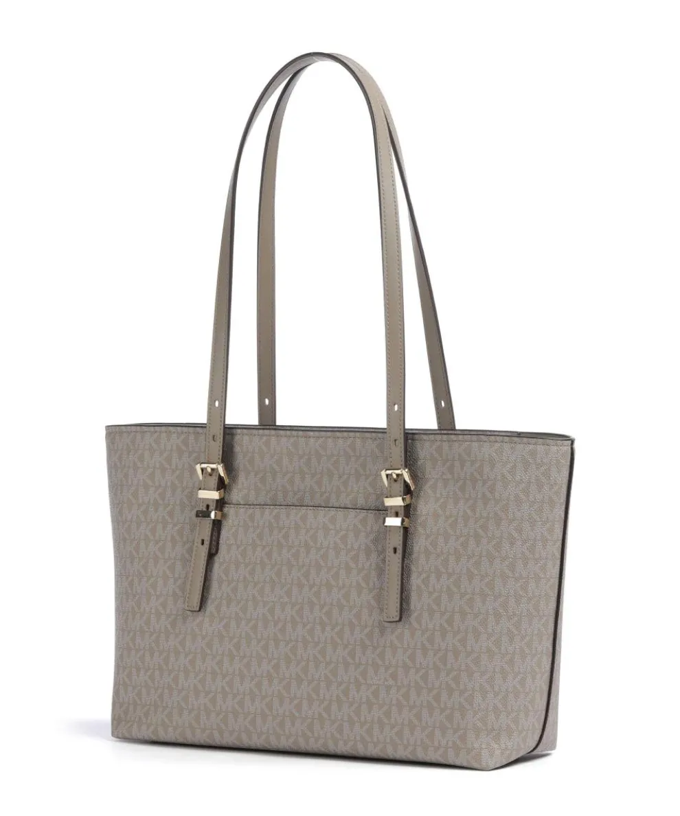 Quinn Medium Shopper Lederimitat taupe