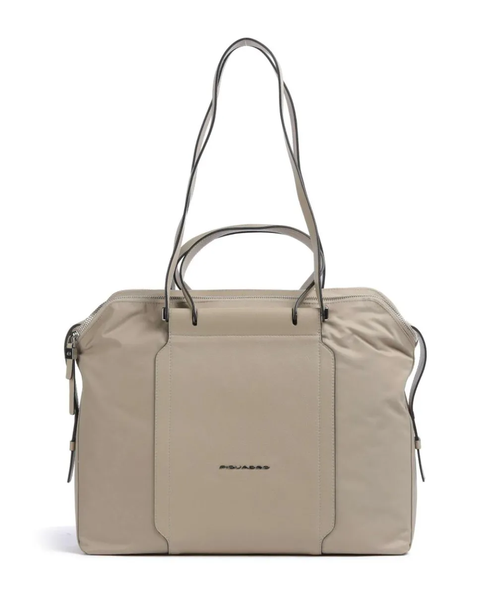 W92T Aktentasche 14″ recyceltes Nylon beige