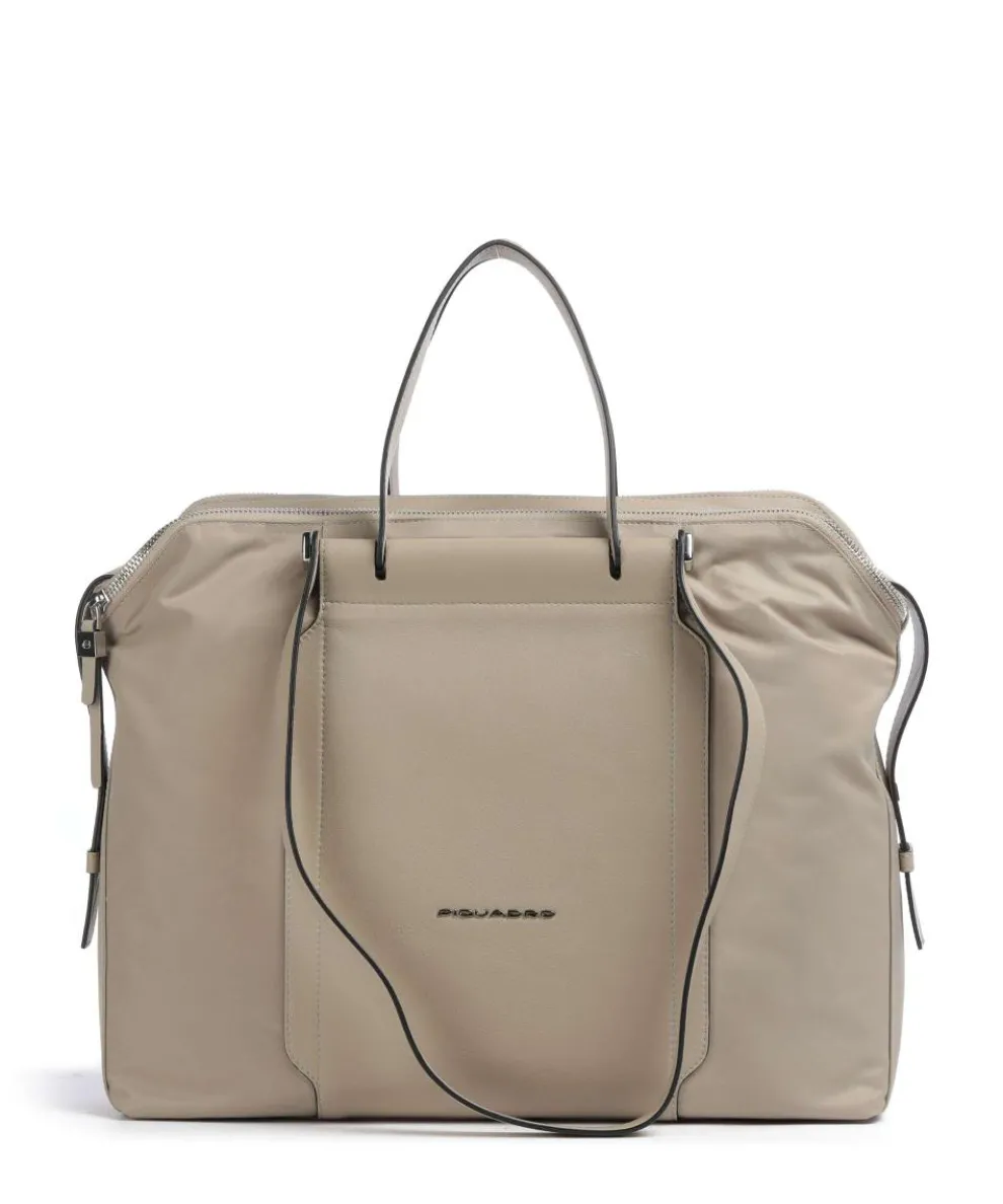 W92T Aktentasche 14″ recyceltes Nylon beige