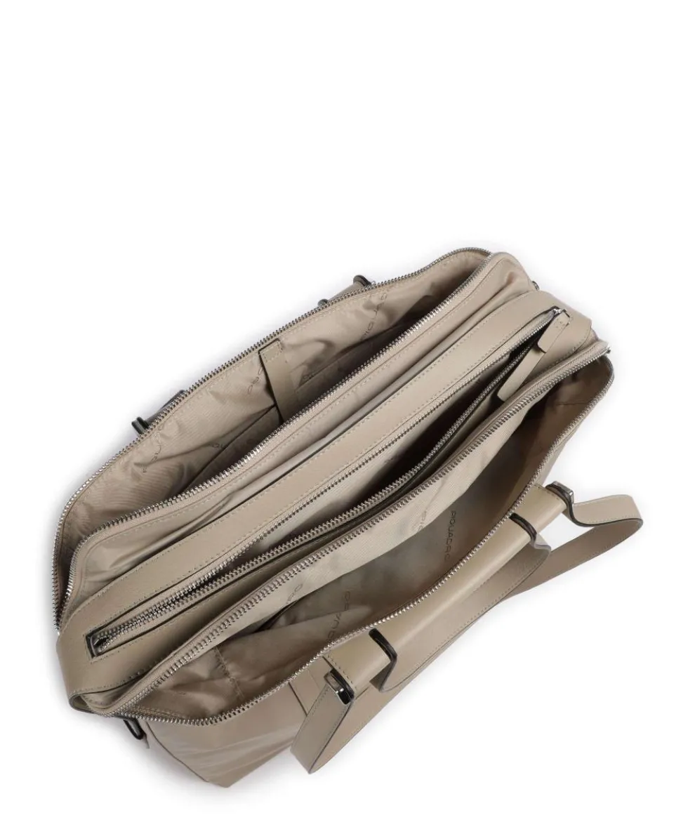 W92T Aktentasche 14″ recyceltes Nylon beige