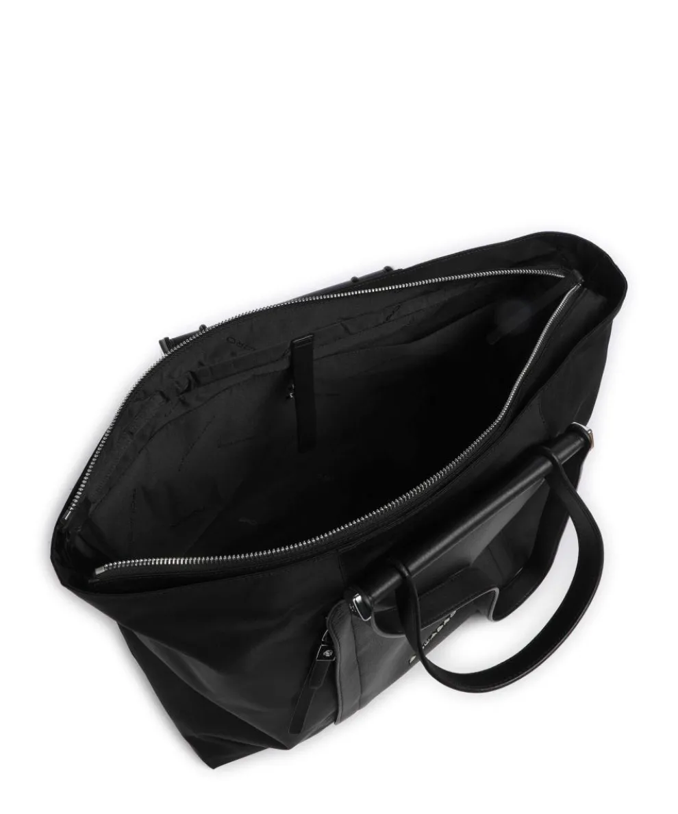 W92T Shopper 15″ recyceltes Nylon schwarz