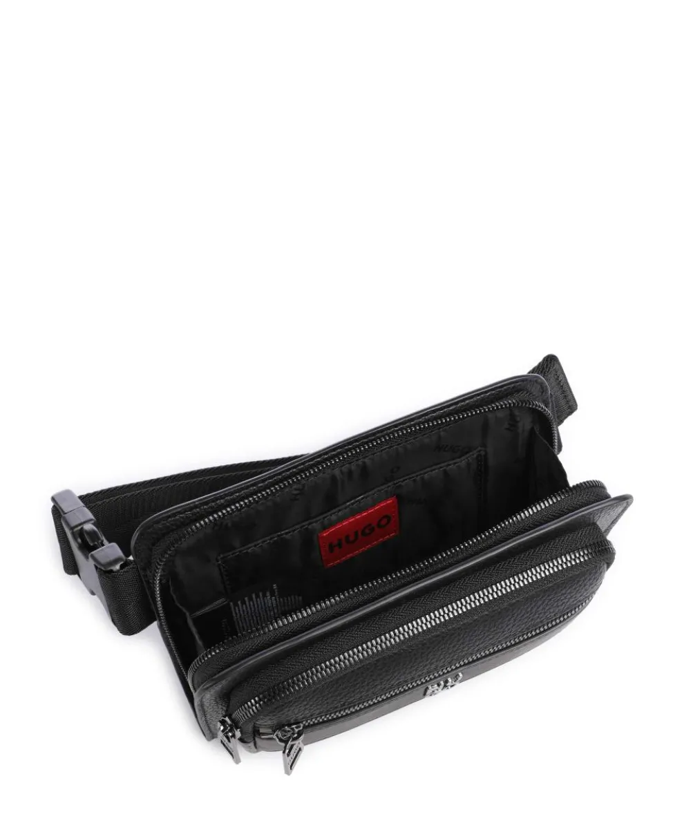 Quantic Gürteltasche Lederimitat schwarz