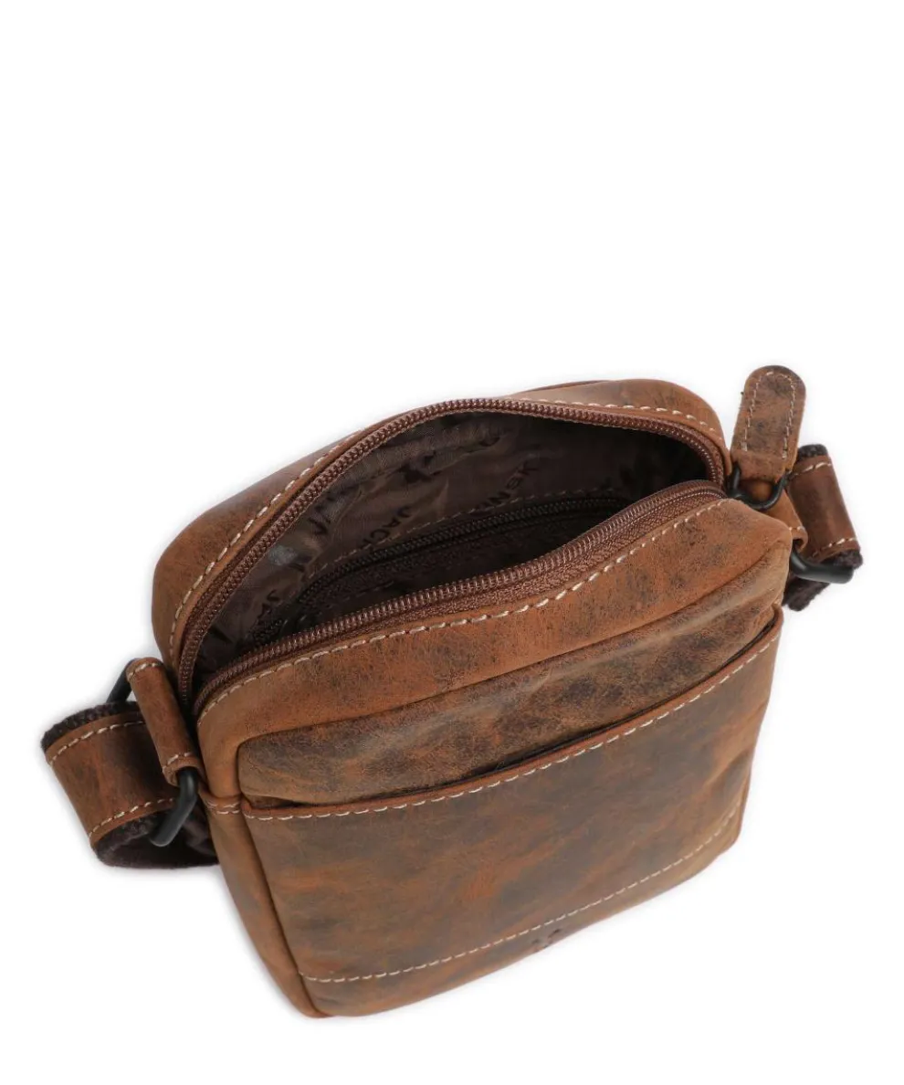 Baltimore 1 Umhängetasche Leder cognac