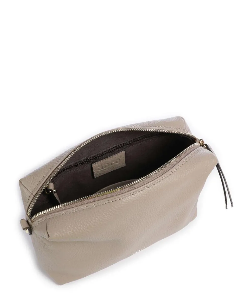 Agave Kaia Umhängetasche genarbtes Leder beige