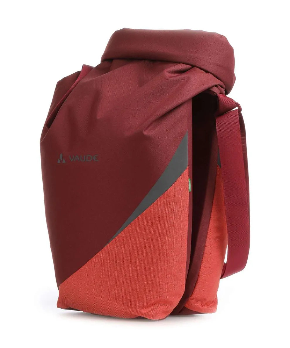 Road Master Urban Double Gepäcktasche recyceltes Polyester dunkelrot